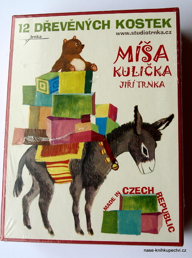 Dřevěné kostky - Míša Kulička