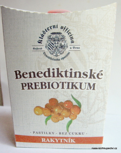 Benediktinské prebiotikum RAKYTNÍK