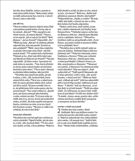 Bible poznámková uvnitř 2
