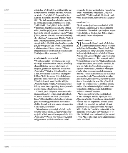 Bible poznámková uvnitř 3