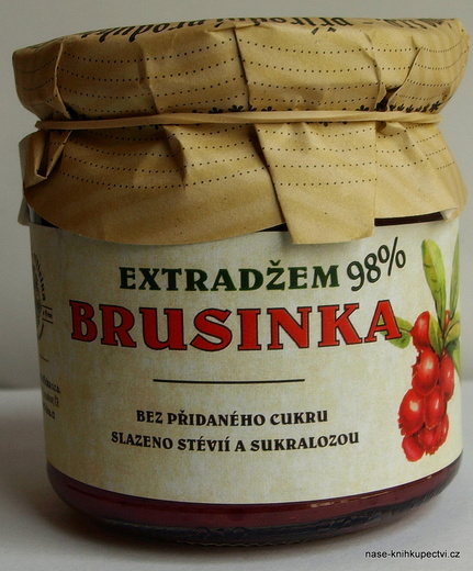 Extra džem BRUSINKA 98% 170 g