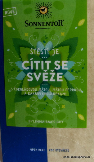 Štěstí je cítit se svěže  - bylinná směs bio
