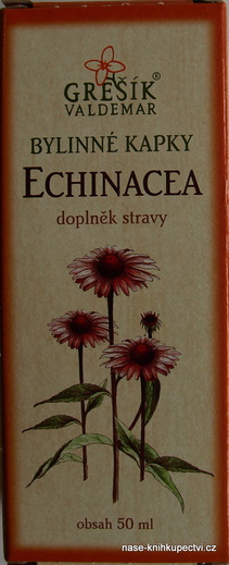 Echinacea  bylinné kapky - doplněk stravy