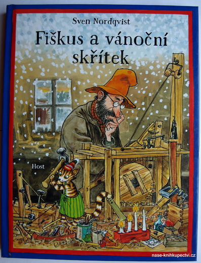 Fiškus a vánoční skřítek -  Nordqvist Sven