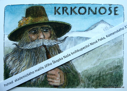 Pohled Krakonoš  Krkonoše