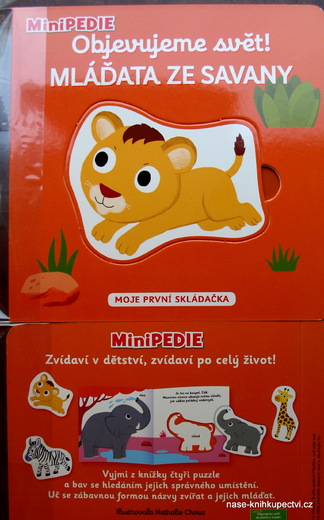 Minipedie mláďata ze savany