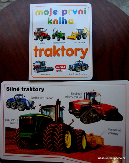 Moje první kniha traktory