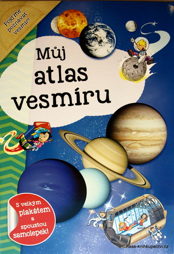 Můj atlas vesmíru + plakát a samolepky