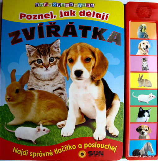 Poznej jak dělají zvířátka - zvuková knížka