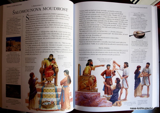 Rodinná bible uvnitř