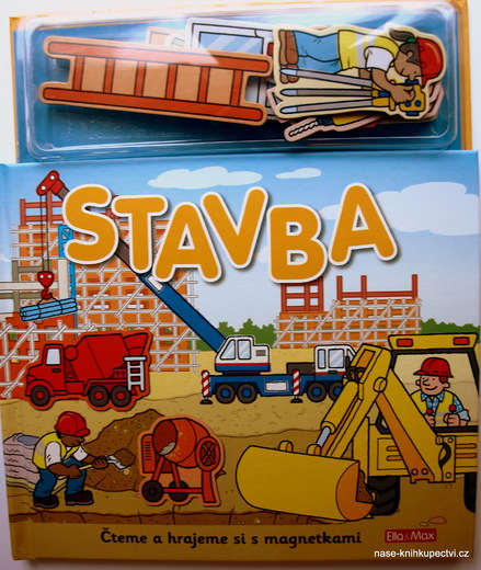 Stavba - Knížka s magnetkami
