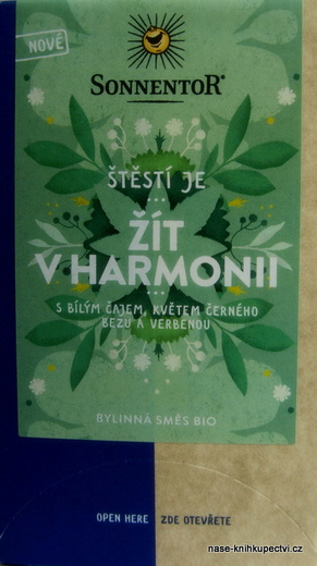 Štěstí je žít v harmonii - bylinná směs bio