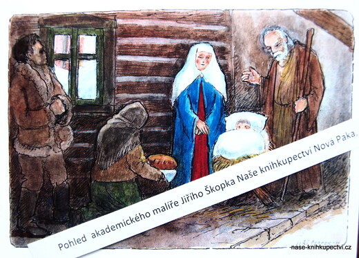 Pohled  Před chaloupkou v Železnici