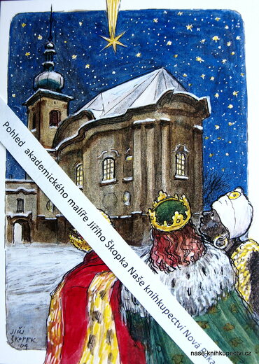 Pohled Tři králové ve Smiřicích