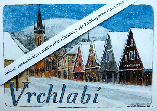 Pohlednice zimní Vrchlabí